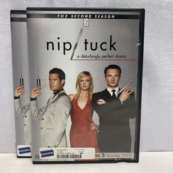 Nip/Tuck -‎ The Complete Second Season (DVD, 2005, 6-Disc Set) Blockbuster - Picture 6 of 9